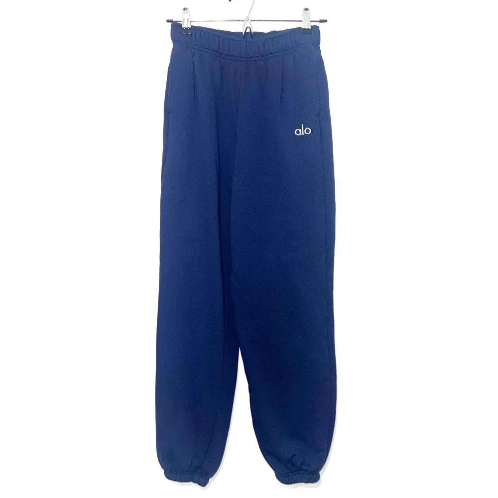 Alo Accolade Sweat Pant - Navy XXS